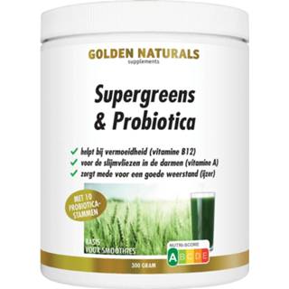 👉 Probiotica gezondheid Golden Naturals Supergreens & Poeder 8718164643880