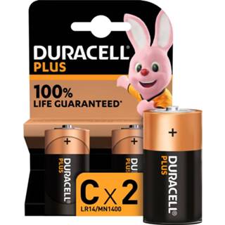 👉 Batterij Duracell Plus Power C Batterijen 5000394141827