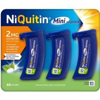 👉 Gezondheid Niquitin Minizuigtabletten Mint 2.0mg 8710537043808