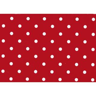 👉 Plakplastic Plakfolie dots rood 45cm x 2 meter 5414684353065 2900088931013