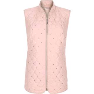 👉 Bodywarmer met fraaie stiksels Paola Lichtroze