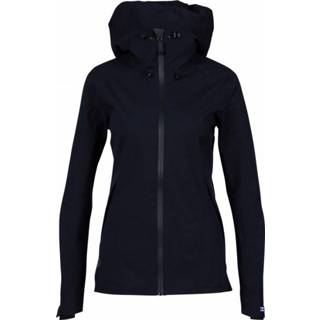👉 Halti - Women's Asana W DX Shell Jacket - Regenjas maat 48, blauw/zwart