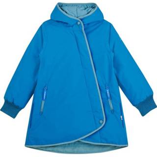 👉 Finkid - Kid's Likka Tuppi - Lange jas maat 130/140, blauw