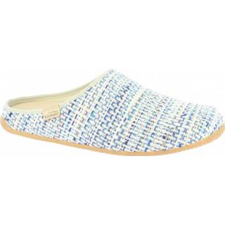 👉 Living Kitzbühel - Women's Pantoffel Stuktur-Leinen - Pantoffels maat 42, wit