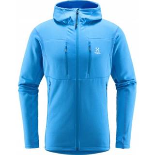 👉 Haglöfs - Roc Nordic Mid Hood - Fleecevest maat XXL, blauw