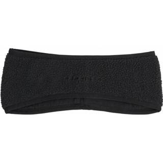 👉 Hoofdband zwart One Size vrouwen Röhnisch - Women's Pile Headband maat Size, 7314840150232