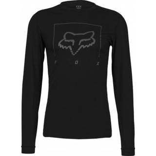 👉 FOX Racing - Ranger Drirelease MD L/S Jersey Tred - Fietsshirt maat XXL, zwart