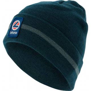 👉 Beanie blauw zwart One Size mannen Lafuma - Stream Muts maat Size, blauw/zwart 3080094876931