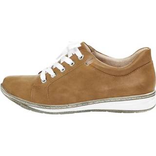 Veter schoenen synthetisch effen cognac vrouwen Veterschoen Julietta 4055708351004