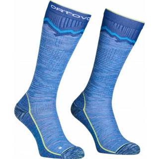 👉 Ortovox - Tour Long Socks - Skisokken maat 45-47, blauw