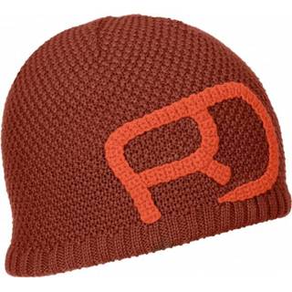 👉 Beanie rood m uniseks Ortovox - Rock'N'Wool Muts maat M, 4251877744146