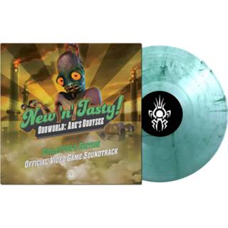 👉 Soundtrack zwart donkergroen vinyl Black Screen Records - Oddworld: New 'n' Tasty (Original Soundtrack) LP Clear/Green Marble 4059251508960