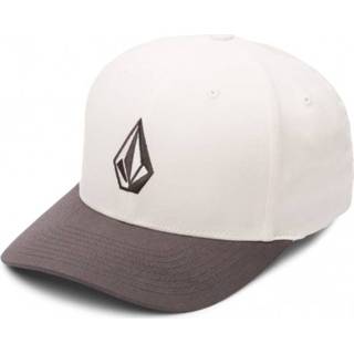 👉 Volcom - Full Stone Flexfitâ Hat - Pet maat L/XL, grijs/wit