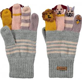 👉 Barts - Kid's Puppet Gloves - Handschoenen maat 4, grijs