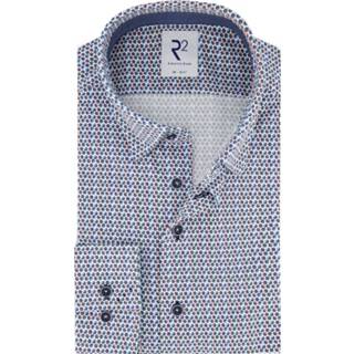 👉 Multicolour male stippen polyester R2 Overhemd Meerkleurig 8720685067779 2900066245019