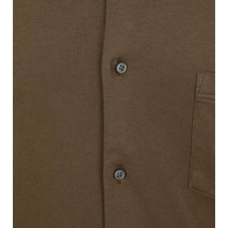 👉 Overhemd groen katoen m effen male Hugo Boss Jersey Donkergroen 4063535311696 2900061847027