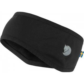 👉 Hoofdband zwart One Size uniseks Fjällräven - Abisko Värm Headband maat Size, 7323450787042