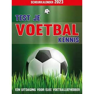 👉 Scheurkalender 2023 Test je voetbalkennis - (ISBN: 9789463547222) 9789463547222