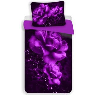 👉 Dekbedovertrek purper rose antraciet Sweet Home Purple 140 x 200 cm - 70 90 8592753028704
