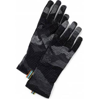 👉 Smartwool - Thermal Merino Pattern Glove - Handschoenen maat XL, zwart