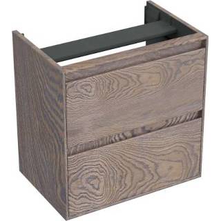 👉 Onderkastje zilver eiken bruin grijs Onderkast Forzalaqua Reno 59.5x39.5x60 Cm 2 La Softclose Silver Grey 7445930619633