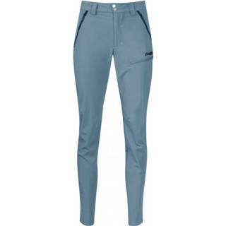 👉 Grijs l vrouwen Bergans - Women's Tyin Pants Trekkingbroek maat L, 7031582369738