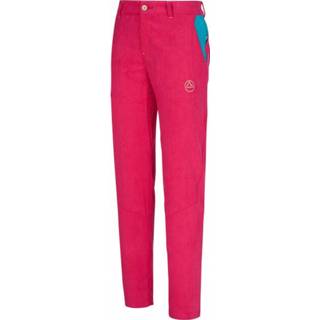 👉 La Sportiva - Women's Setter Pant - Klimbroek maat L, blauw/grijs