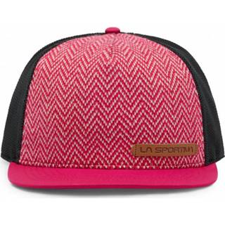 👉 La Sportiva - Moose Trucker Hat - Pet maat L, roze