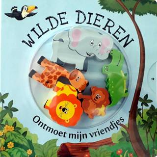 Voorleesboek stuks active - wilde dieren 9788742551028