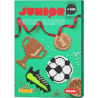 👉 Strijkkraal stuks active Hama Midi - strijkkralen set 4000 voetbal 7320188042573