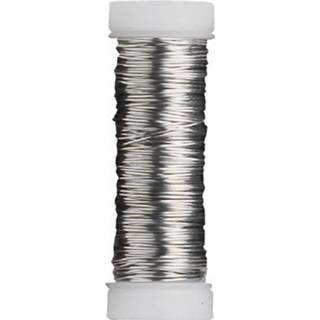 👉 Wikkeldraad zilverkleurig zilver stuks active - 0,4 mm 30 meter 7320182802722