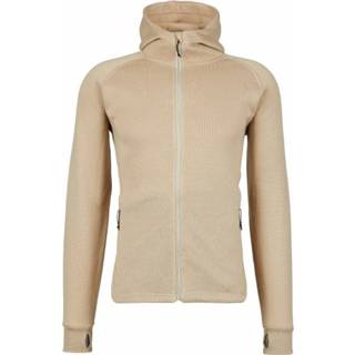 👉 2117 of Sweden - Flatfleece Jacket With Hood Brattliden - Fleecevest maat XXL, beige