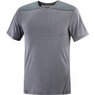 👉 Salomon - Outline - Sportshirt maat XL, grijs