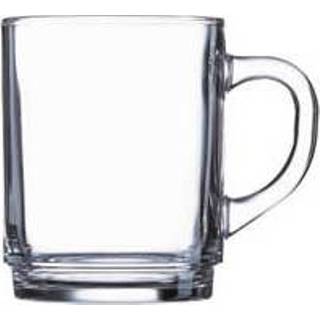 👉 Transparant glas stuks cateringtoebehoren Luminarc tas met oor, uit glas, 25 cl, stapelbaar 883314398052