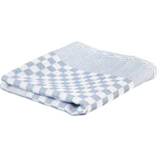 Handdoek wit blauw stuks handdoeken Cosy handdoek, ft 80 x cm, geruit, wit/blauw 5411159562274