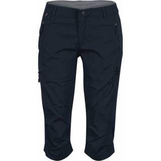 👉 Blauw 40 vrouwen Odlo - Women's Pants 3/4 Wedgemount Short maat 40, 7613361952005