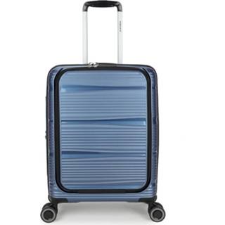 👉 Business trolley blauw Pearly Blue polypropyleen B-Motion Decent Handbagage 55 cm 8720512161748
