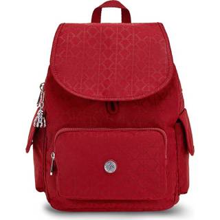 👉 Backpack rood Signature Red polyester s City Pack Kipling 196012513062