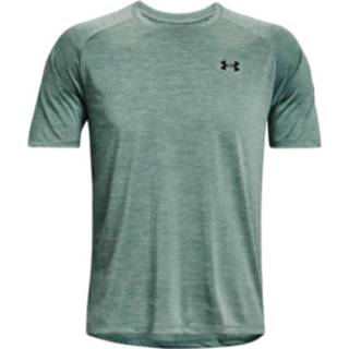 👉 Sportshirt m mannen groen Under Armour Tech 2.0 he