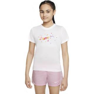 👉 Sportshirt meisjes wit Nike Dri-Fit me