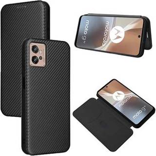 👉 Flipcase zwart koolstofvezel Motorola Moto G32 Flip Case - 5714122241863