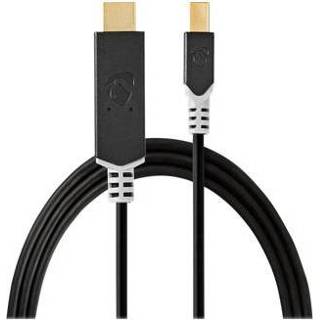 👉 DisplayPort zwart Nedis Video-adapterkabel Mini / HDMI - 2m 5412810322787