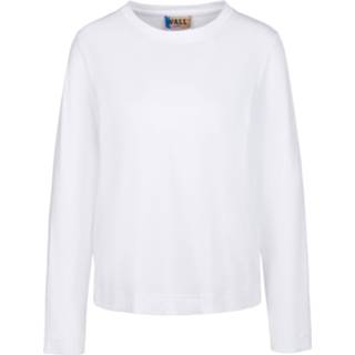 👉 Shirt ronde hals wit en lange mouwen WALL London