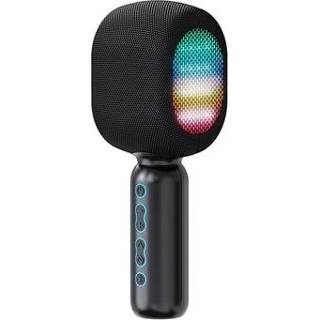 👉 Karaoke microfoon zwart TWS Draadloze Bluetooth JY57 - 5714122311528