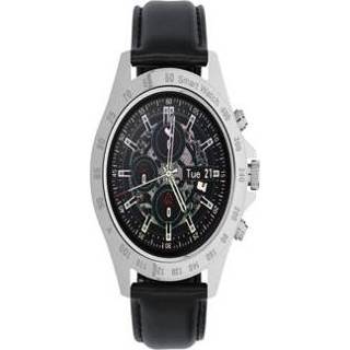 👉 Smartwatch zwart zilver mannen Garett herenstijl - / 5903991665591