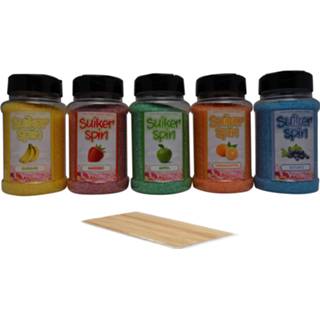 👉 Fruitmix Suikerspinsuiker NR. 4 in 5 smaken