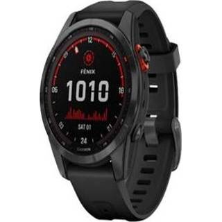 👉 Sporthorloge zwart grijs Garmin fenix 7S Solar - 42 mm / 753759277871