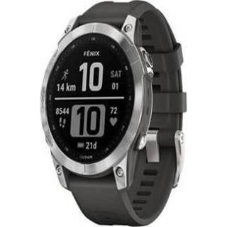 👉 Sporthorloge zwart zilver Garmin fenix 7 - 47 mm / 753759278038