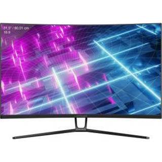 👉 Monitor zwart LC-Power LC-M32-QHD-165-C computer 80 cm (31.5 ) 2560 x 1440 Pixels Quad HD LCD 4260070129766