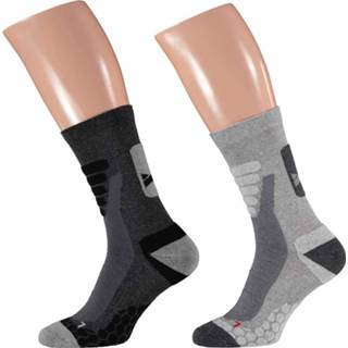 Xtreme walking socks 2 pak 12265-35/38-Grijs Xtreme walking socks 2 pak 12265-42/45-Grijs